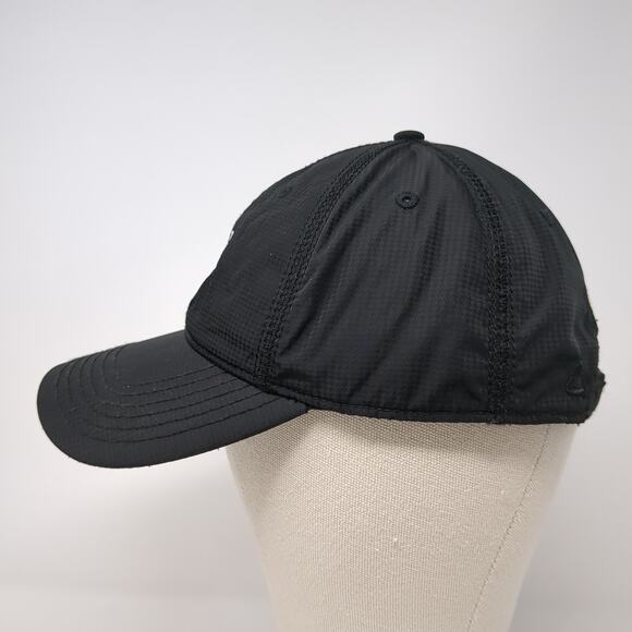 IGA Strapback Hat Black One Size Embroidered Logo Adjustable Ahead - Picture 3 of 9